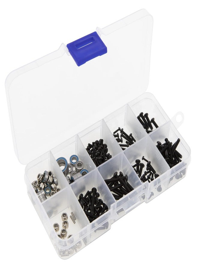 MEUS RACING TRX4M Bushings Bearings Screws Kit 247pcs for 1/18 TRX4M Defender Bronco K10 F150 RC Crawler Upgrade Parts Accessories - Image 1